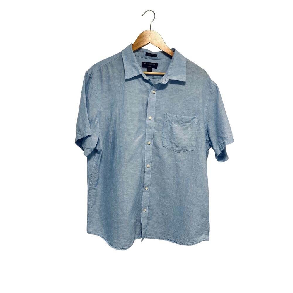 Banana Republic button down Linen shirt